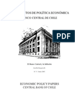 El Banco Central y La Inflación - José de Gregorio 2003