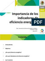 05 Importancia de Los Indicadores de Eficiencia Energetica PDF