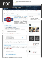 Blocking Facebook
