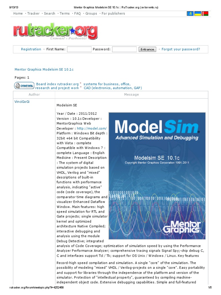 Modelsim Torrent Download