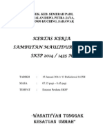 Kertas Kerja Maulidur Rasul