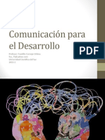 Comunicacion para el desarrollo 2013.pptx