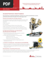 ALX Series Print and Apply Solutions Gv