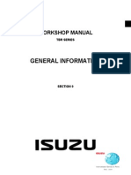 Manual Book Isuzu TBR E2 Section 0