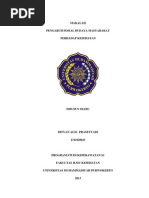Download PENGARUH SOSIAL BUDAYA MASYARAKAT TERHADAP KESEHATAN by Aditya Rahman SN244723115 doc pdf