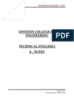 Tech English 1- E- Notes.pdf