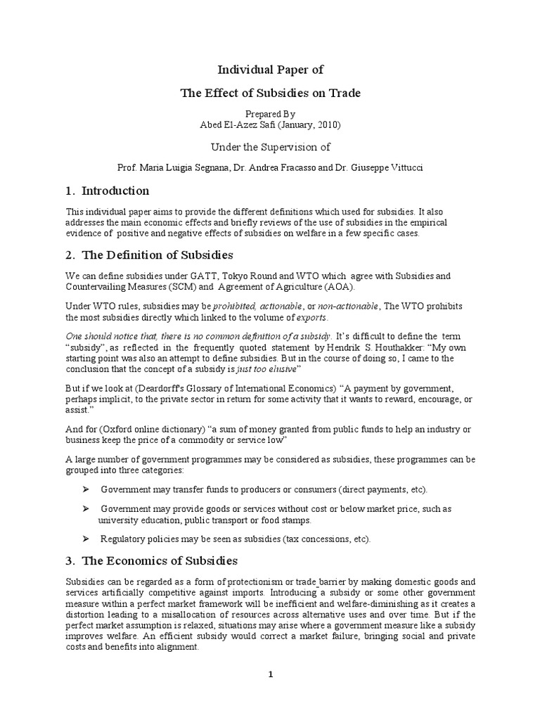 Thesis about subsidies 03 image