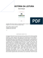 Alberto Manguel - Uma História Da Leitura PDF