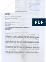 Borgo Berga e violazioni di legge. Lettera di OUT al Comune di Vicenza, 13 agosto 2014