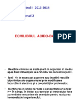 Fiziologie - An II - Sem II - 2014 - Curs 2.pps