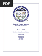 Download Mecklenburg County NC Domestic Partner Benefits Research and Review - 12-15-09 by Michael Ginsborg SN24474100 doc pdf