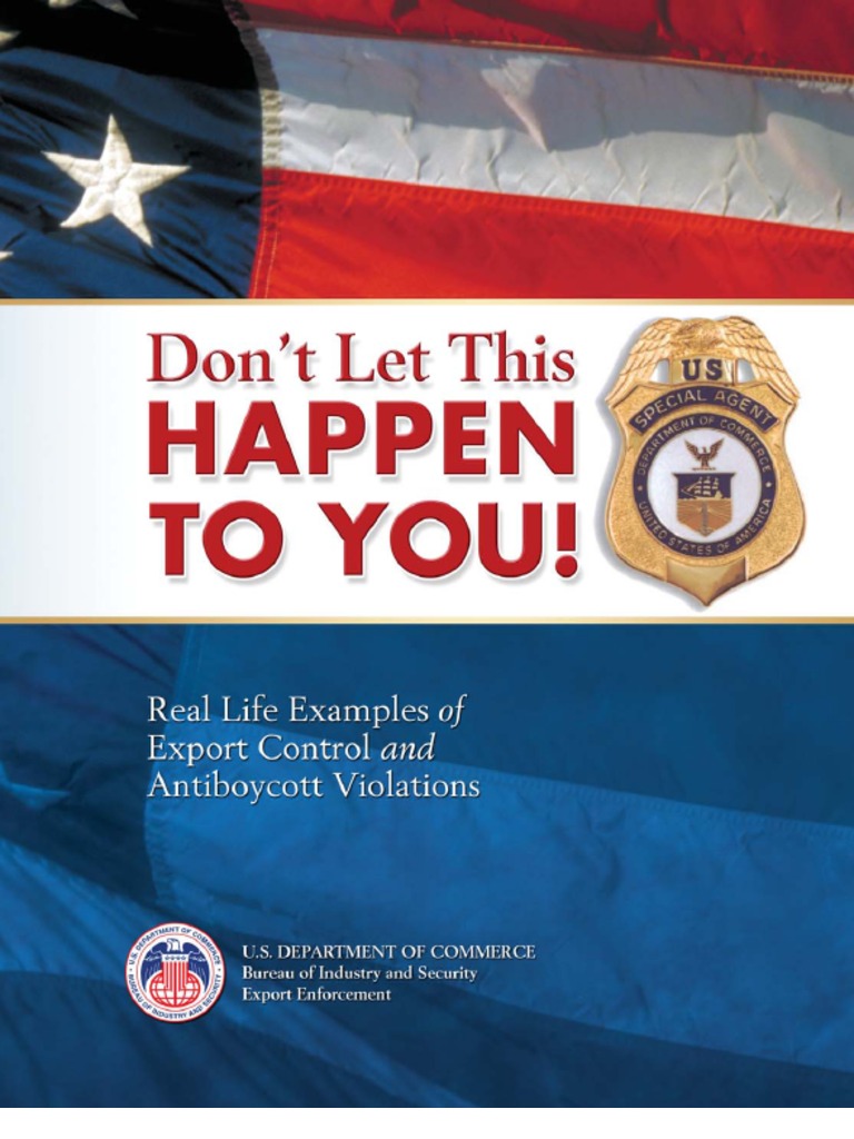 Dont Let This Happen To You 2005 Pdf Office Of Foreign Assets