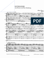 Altenberg Lieder Op. 4 - Alban Berg PDF