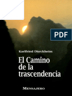 Camino de La Trascendencia, El - Karfried Durkheim PDF