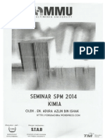 Bahan Bengkel Seminar Kimia SPM 2014 PDF