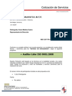 Cotizacion Auditor Lider PDF