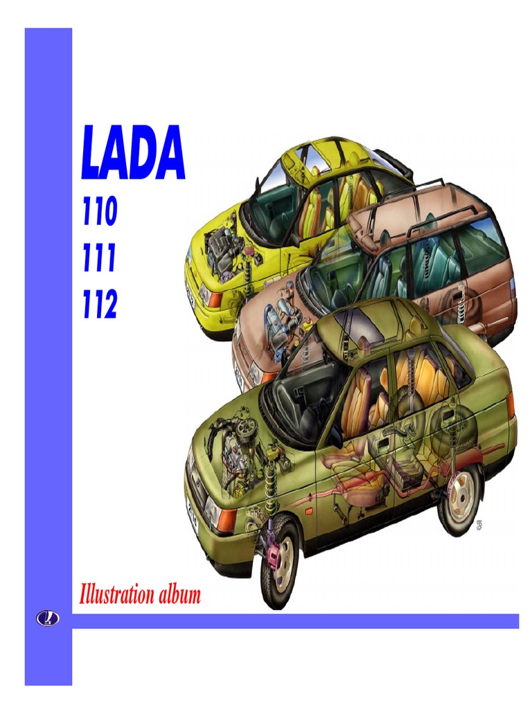 Lada 110 111 112 Manual | PDF | Carburetor | Throttle