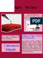 tu sangre     te cura