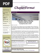 November Newsletter 2014