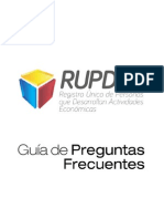 Preguuntas Frecuentes Del RUPDAE PDF