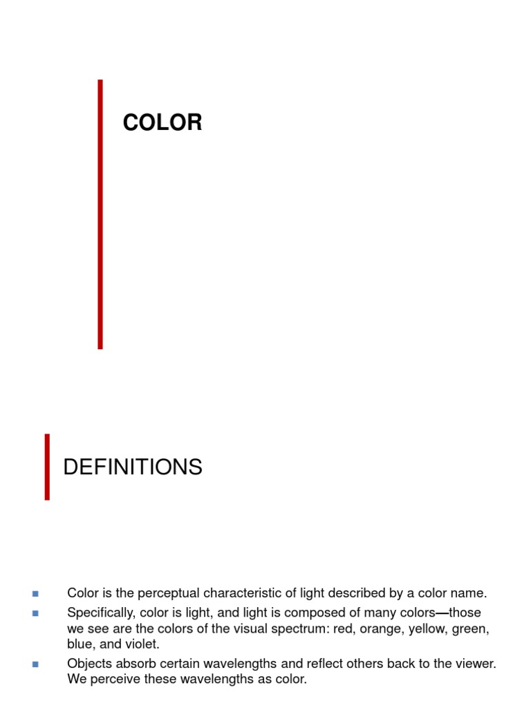 Lec 5 - COLOR | PDF | Color | Magenta