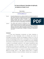 A Modelação 3D Do Castro de Romariz: Resultados Da Aplicação Do Modelo de Estudo Foveal