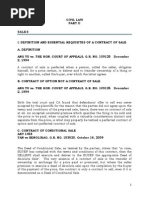 PALS Civil Law (Sales to Damages)