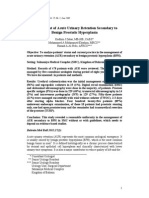 Acute Urinary PDF