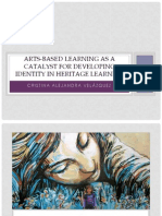 Arts Based Learning Identity