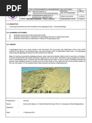 Laboratory 2 - Geological Mapping