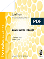 Julie Hagan: Executive Leadership Fundamentals