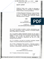 LEI nº 257/97 - Arborização e Ajardinamento Urbano de Mandaguari