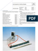 Thermal Expansion in Solids and Liquids