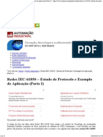 Redes Iec 61850 Estudo de Protocolo - Site Automacao PDF