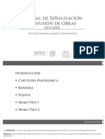 Manual de Señalización y Difusión de Obra SCT - 20140722 PDF