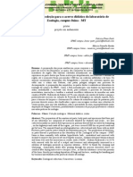 Preparação de Coleção para o Acervo Didático Do Laboratório PDF