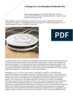 Aprender En Lo Que Respecta A La Roomba Producido Por IRobot