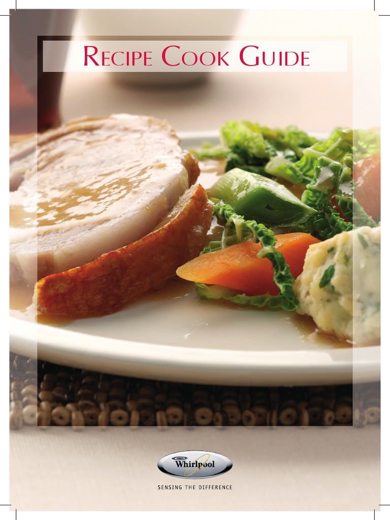 Whirlpool Microwave Cookbook PDF Hamburgers Cooking
