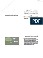 Administración de Capacidad PDF