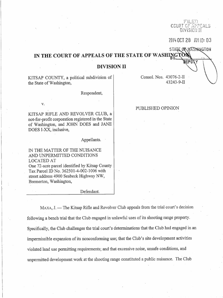 Appeals Court Decision Nuisance Public Law Free 30day Trial Scribd