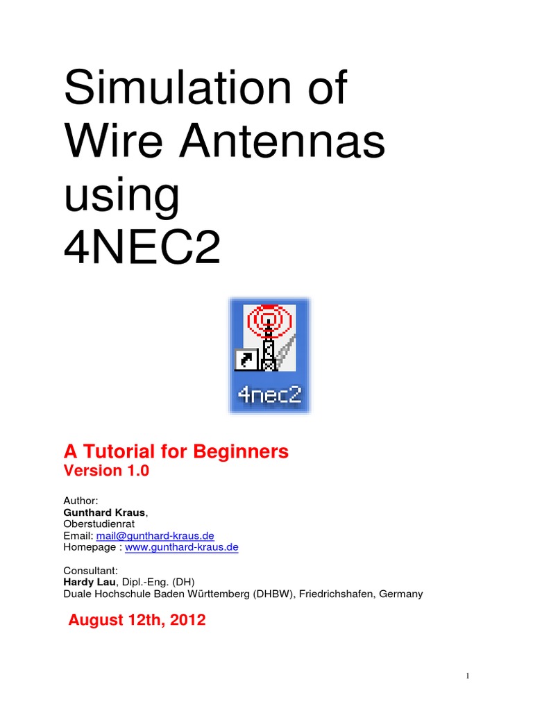 4nec2 tutorial