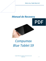 Manual Recovery Tableta Compumax PDF