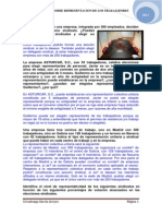 Casos Prácticos Sobre Representación de Los Trabajadores PDF