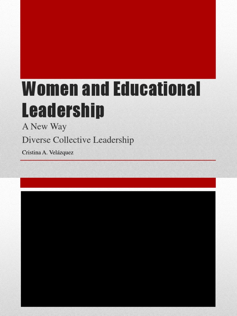 Women in Educational Leadership Insights | PDF | Framing (Social ...