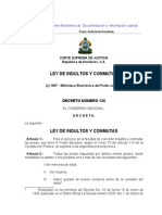 Ley de Indultos y Conmutas PDF