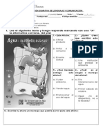 EVALUACION SUMATIVA Afiche, Fábula, Sinonimo, Antónimo, Diminutivo, Aumentativo