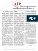 Evidence Based Performance Measure