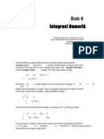 BAb - 06 Integrasi Numerik