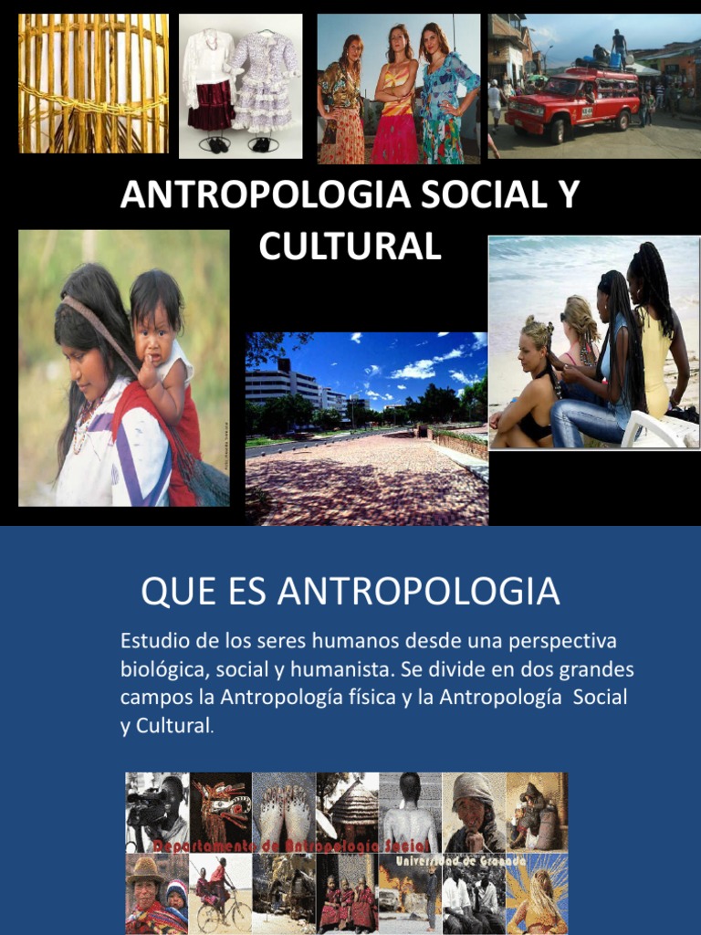 Antropologia Social y Cultural PDF Etnografía