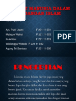 Presentasi Agama Islam (Hakikat Manusia) - KLPK 2